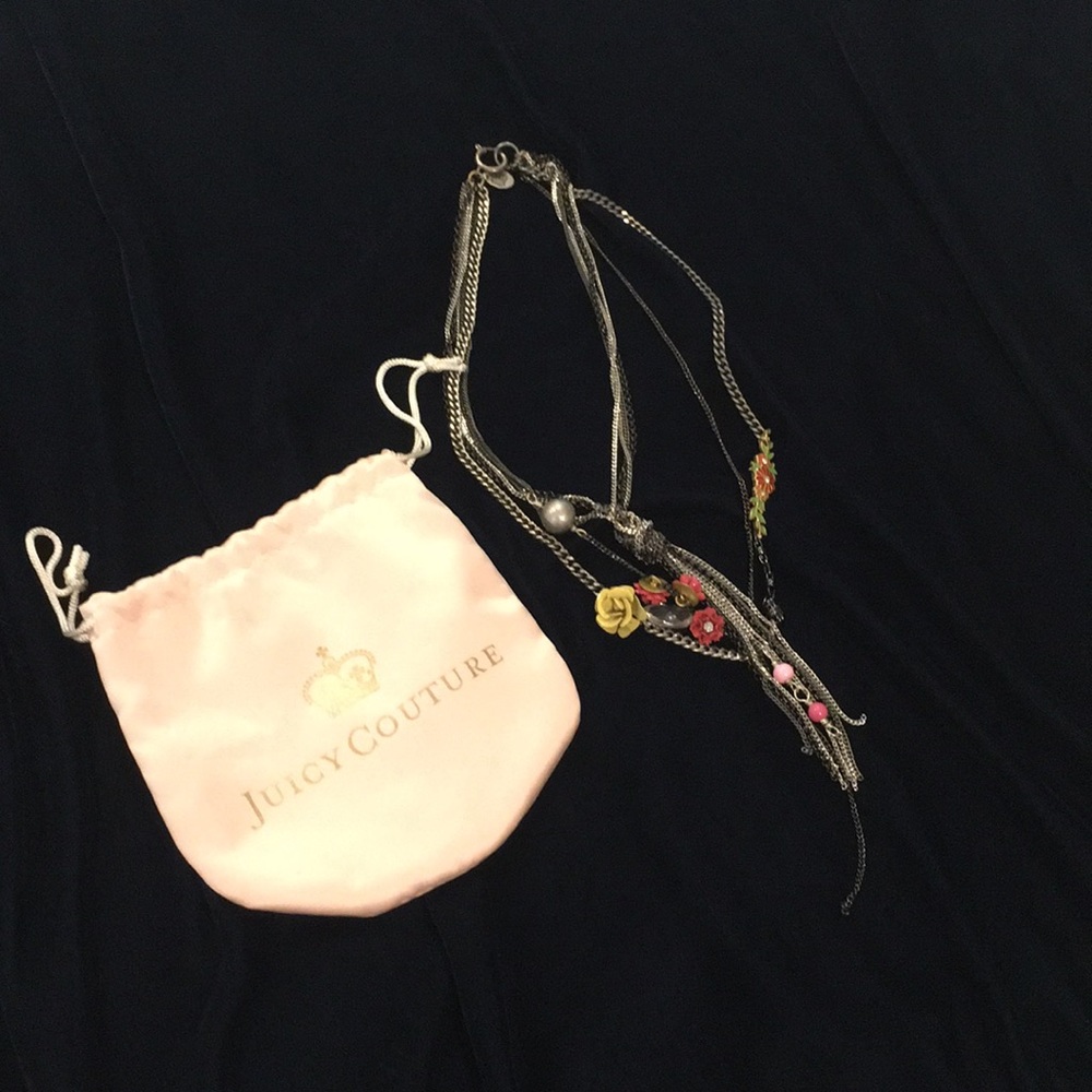 Juicy Couture multi chain choker